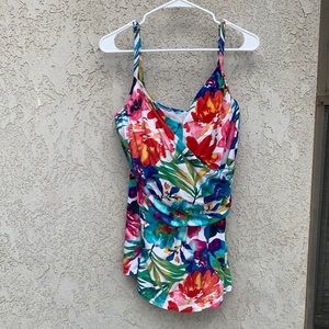 Always For Me Tropical Swim Dress
